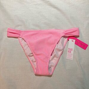 Women’s Lilly Pulitzer Clancy Bikini Bottom, Havana Pimk! Size 14, NWT! $78.00!